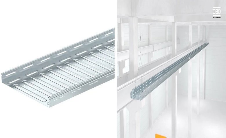 OBO Bettermann Perforated Cable Tray